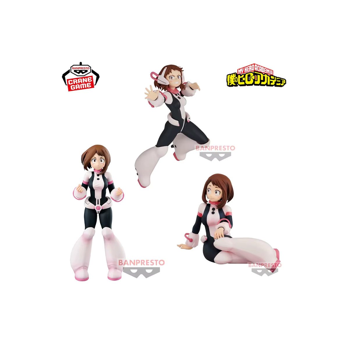 BANDAI Banpresto My Hero Academia Ochaco Uraraka Anime Figur aus PVC, mehrfarbig - Bild 6
