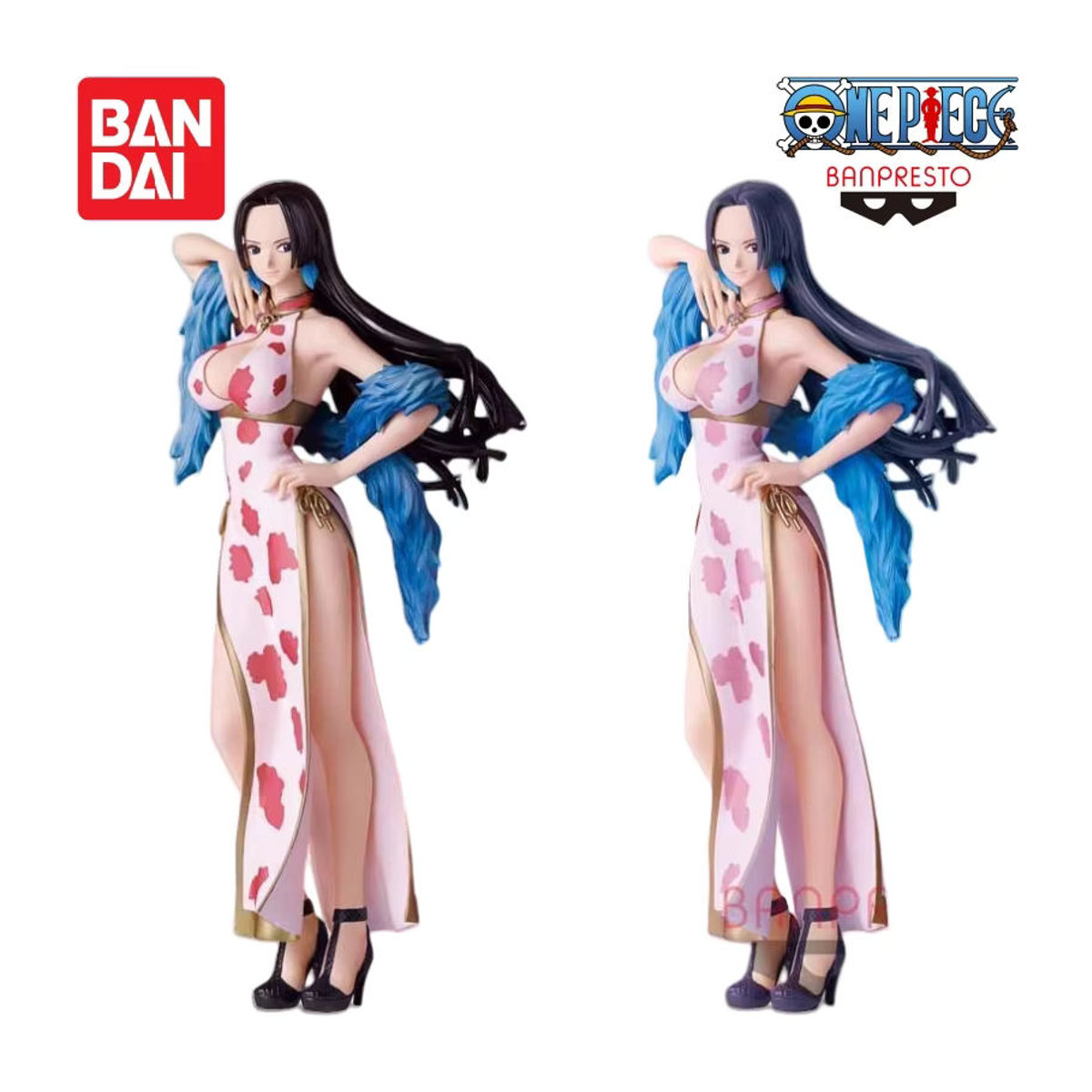 Bandai Banpresto One Piece Actionfiguren Nami Perona Boa Hancock Modell in der Originalverpackung mehrfarbig - Bild 3