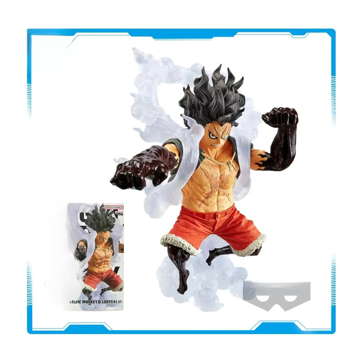 Bandai Banpresto One Piece Anime Figur Monkey D. Ruffy King of Artist KOA The Snakeman Modell Spielzeug mehrfarbig - Bild 7