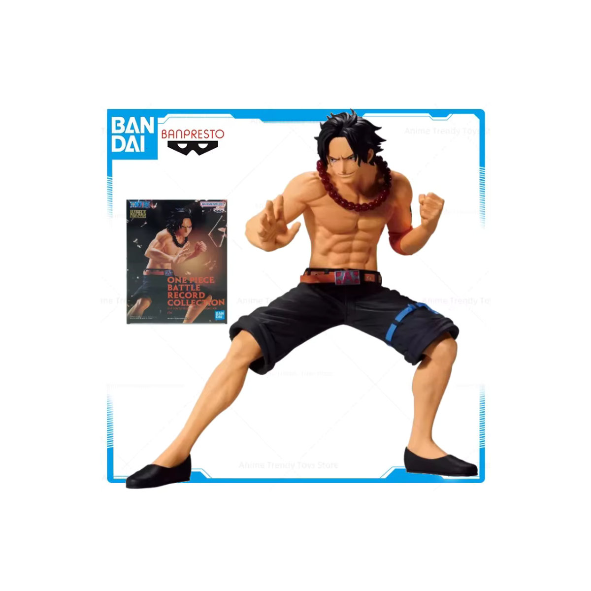 Bandai Banpresto One Piece BRC Portgas D. Ace & Whitebeard Pirates Anime Actionfigur in Mehrfarbig - Bild 5
