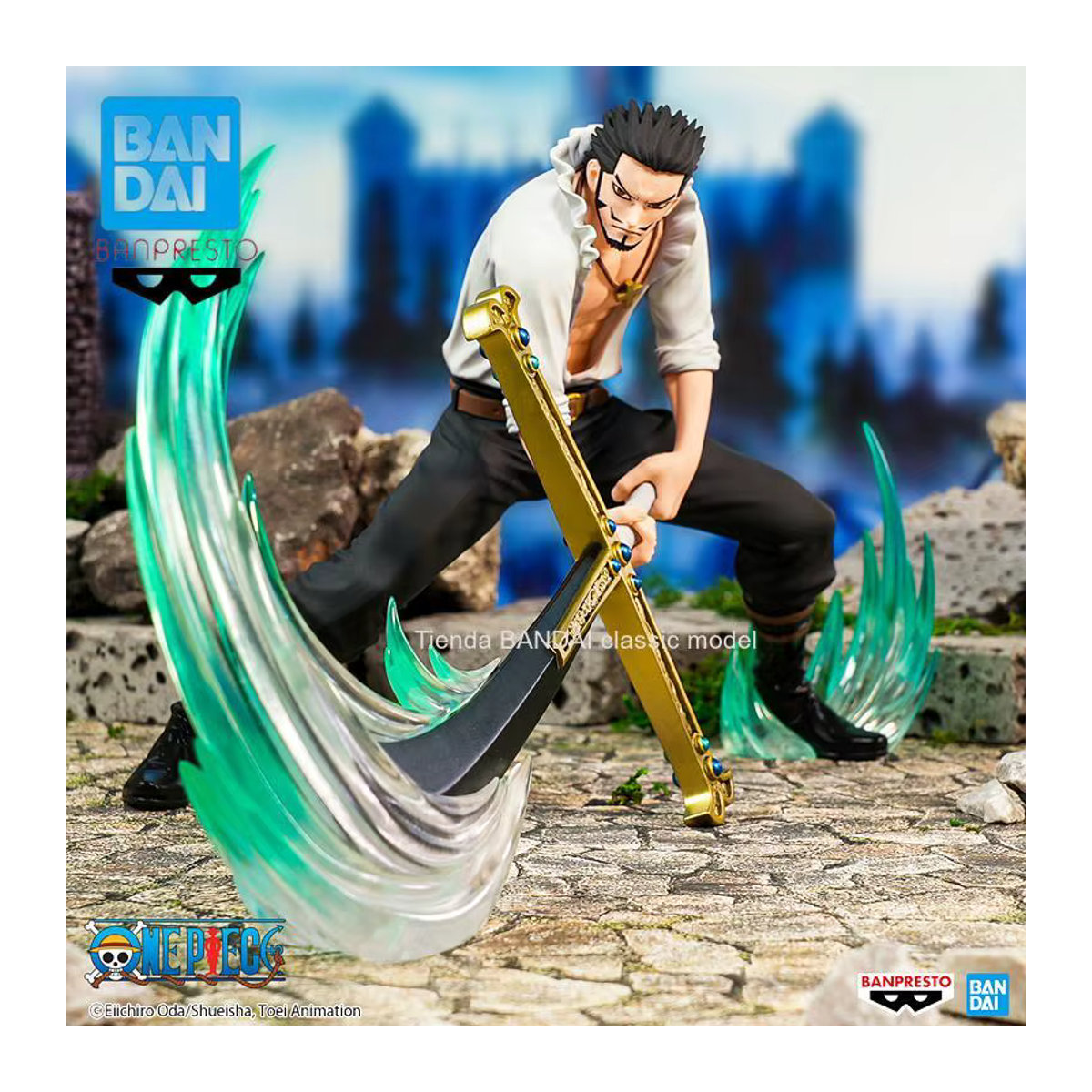 BANDAI BANPRESTO One Piece DXF Anime Sammelfiguren Ruffy Roronoa Zoro Ace Whitebeard Yonko mehrfarbig - Bild 4