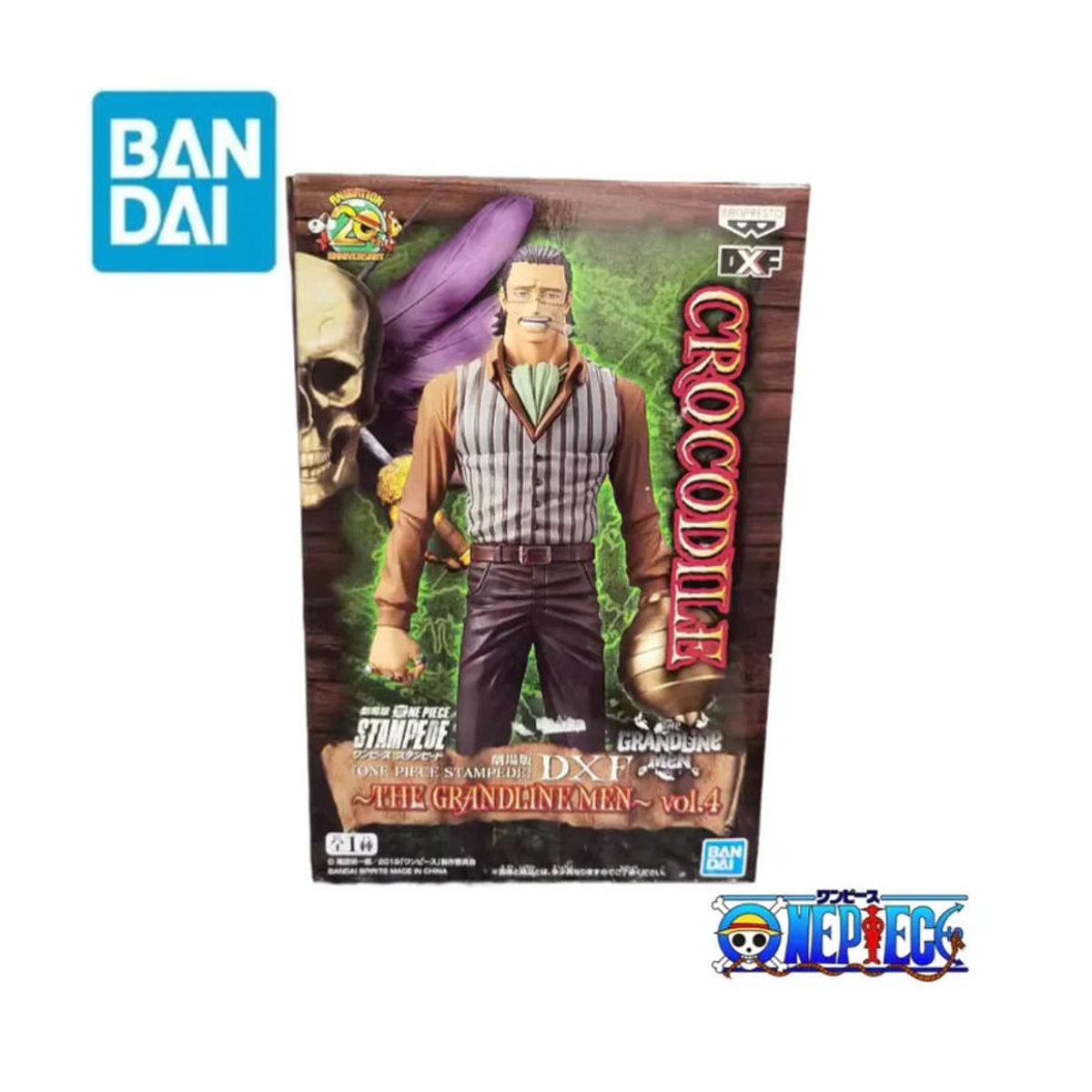 Bandai Banpresto One Piece DXF Figuren Sir Crocodile Sabo Buggy Barrett Smoker mehrfarbig aus Kunststoff - Bild 2