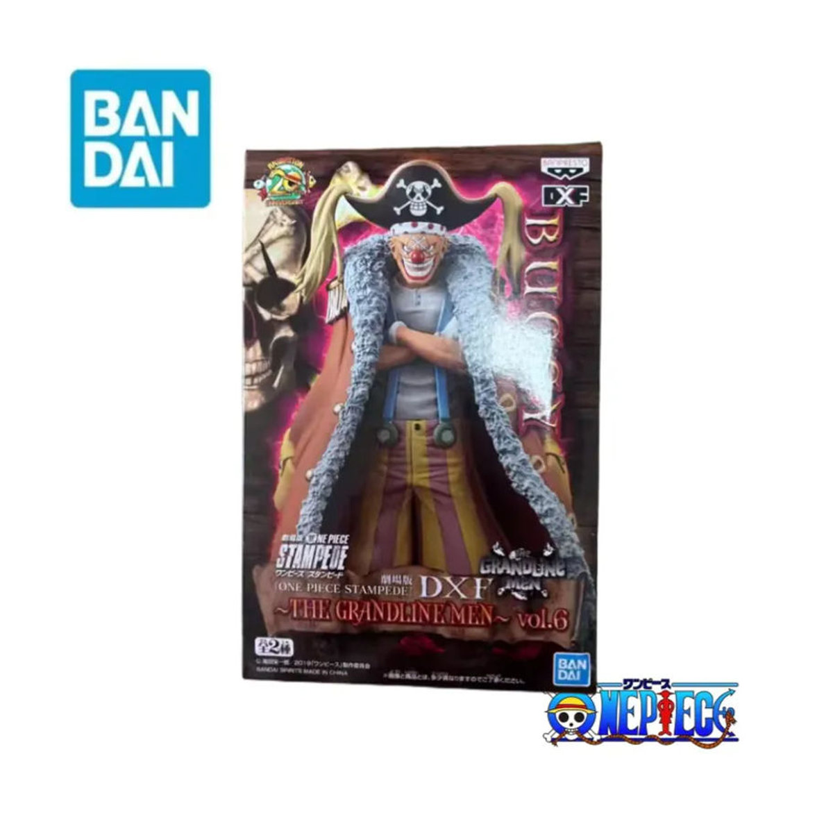 Bandai Banpresto One Piece DXF Figuren Sir Crocodile Sabo Buggy Barrett Smoker mehrfarbig aus Kunststoff - Bild 3