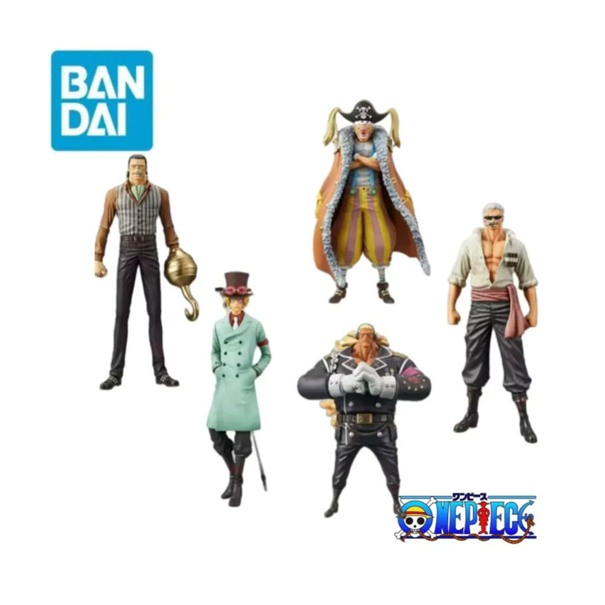 Bandai Banpresto One Piece DXF Figuren Sir Crocodile Sabo Buggy Barrett Smoker mehrfarbig aus Kunststoff - Bild 4