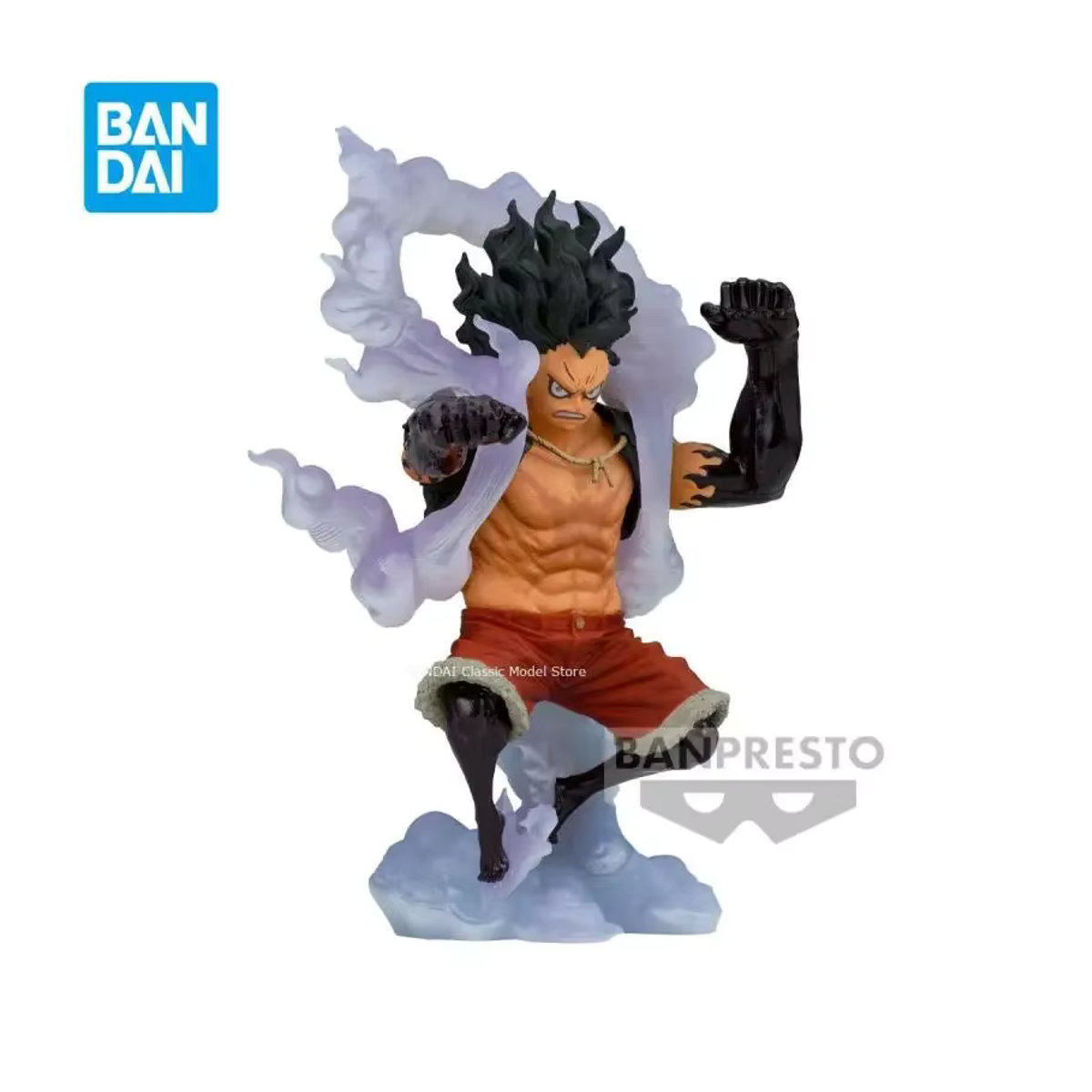 Bandai Banpresto One Piece King of Artist Monkey D Ruffy Two Forms Fighting Pose Figur in Mehrfarbig - Bild 3