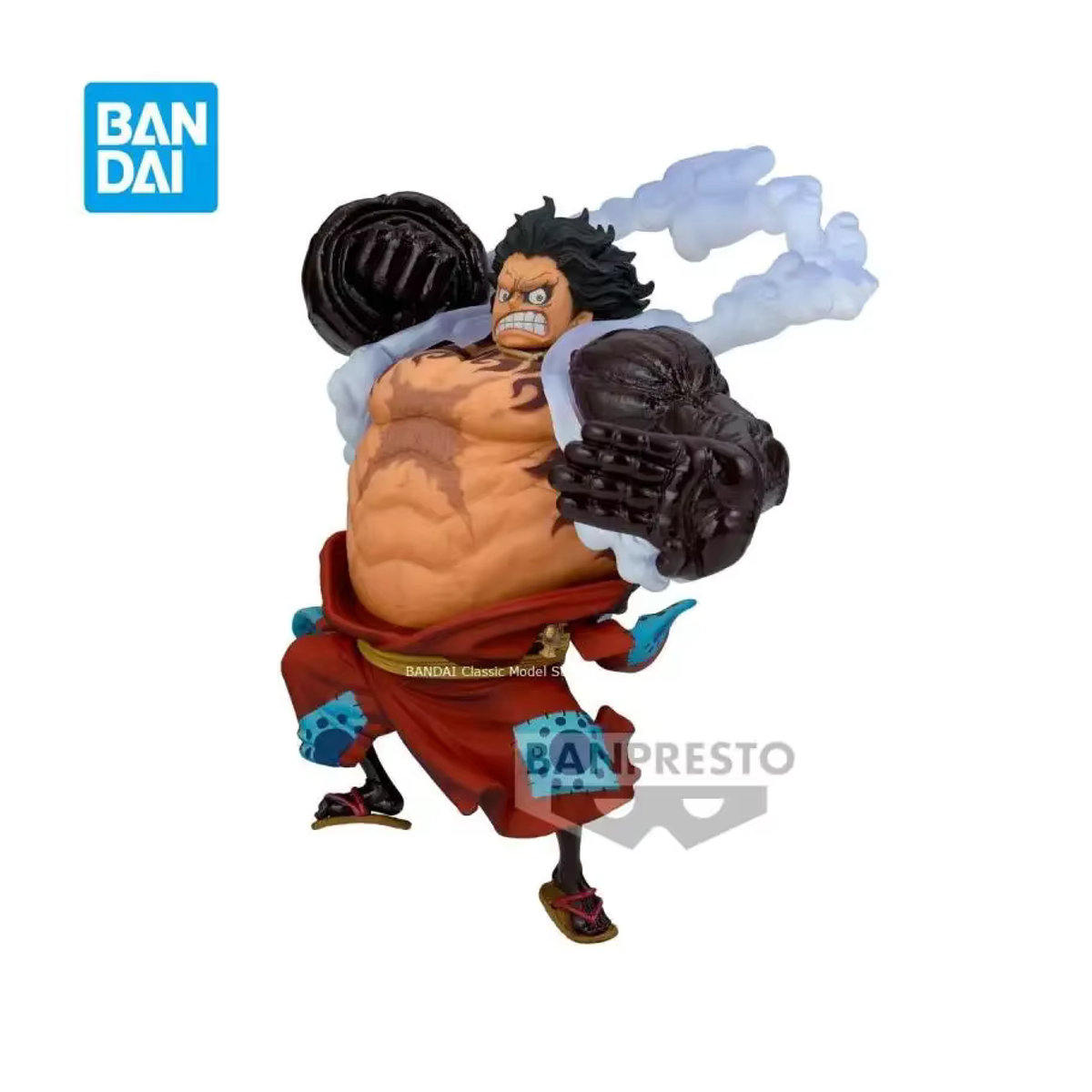 Bandai Banpresto One Piece King of Artist Monkey D Ruffy Two Forms Fighting Pose Figur in Mehrfarbig - Bild 4