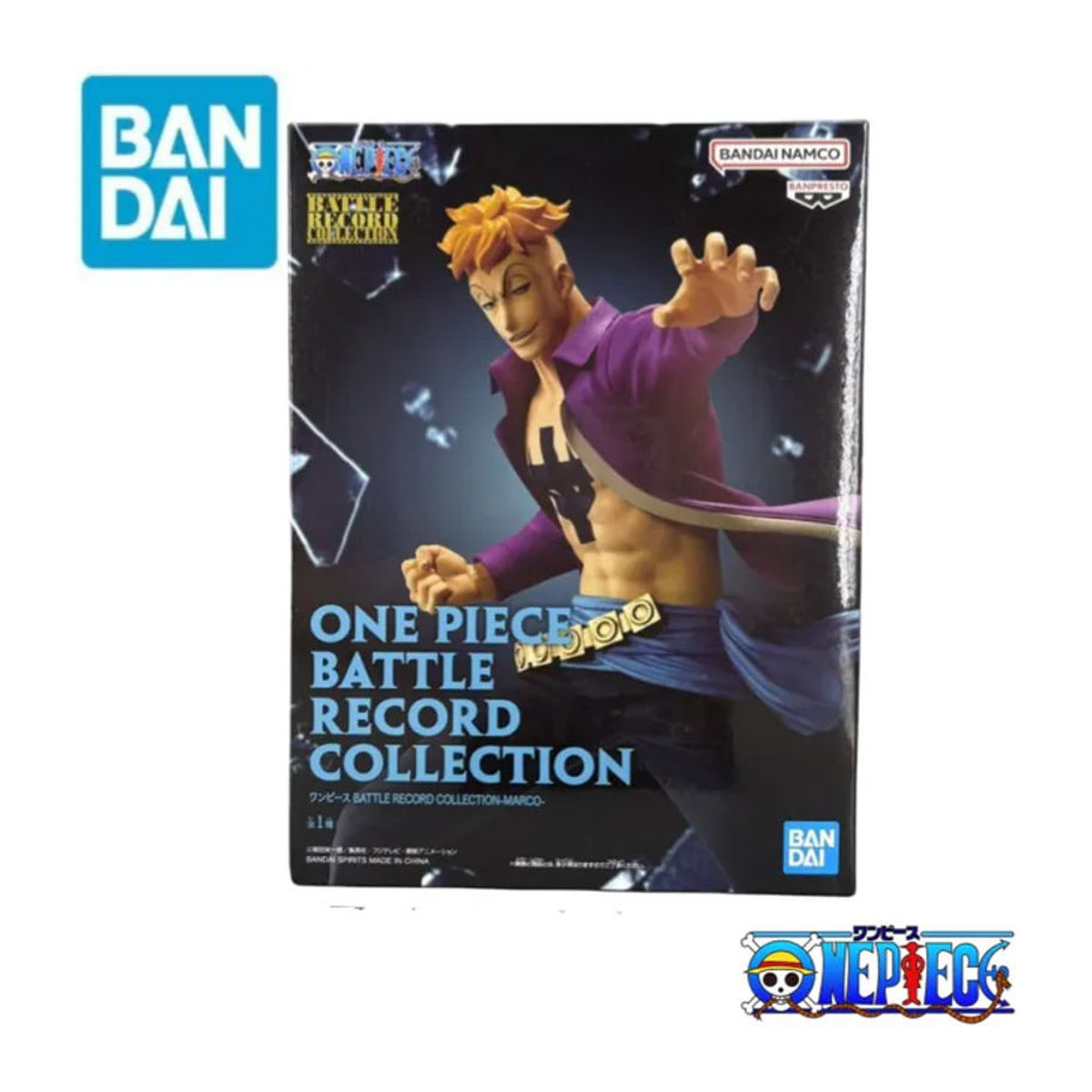Bandai Banpresto One Piece Marco Anime Actionfigur aus Kunststoff, mehrfarbig - Bild 1