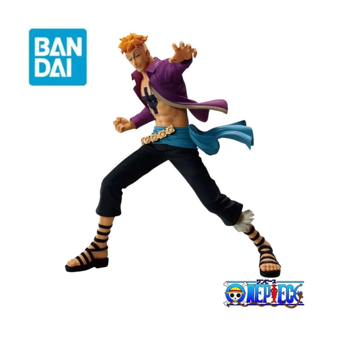 Bandai Banpresto One Piece Marco Anime Actionfigur aus Kunststoff, mehrfarbig - Bild 2