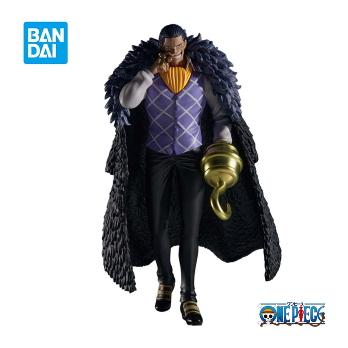Bandai Banpresto One Piece Sir Crocodile Actionfigur aus Kunststoff, mehrfarbig - Bild 1