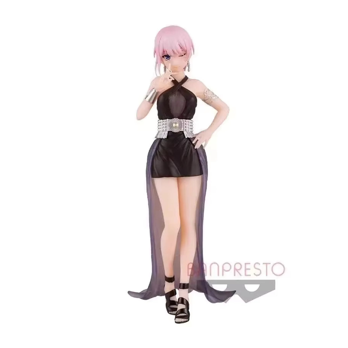 Bandai Banpresto The Quintessential Quintuplets Kyunties Nakano Ichika und Nino Actionfigur in Abendkleid, Farbe: Schwarz - Bild 2
