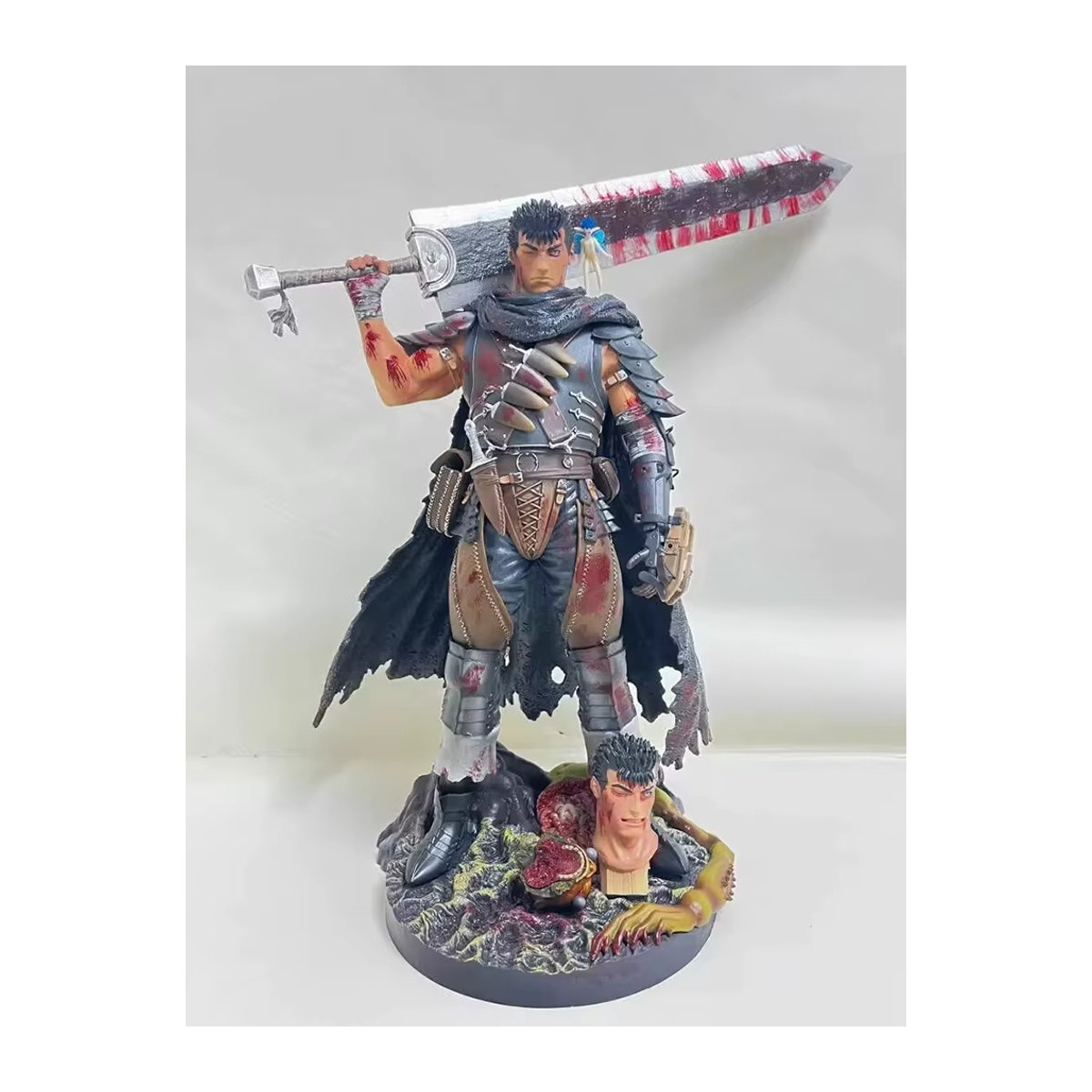 Bandai Berserker Guts Actionfigur aus Kunststoff mit zwei Köpfen, mehrfarbig, Höhe: 32 cm - Bild 4
