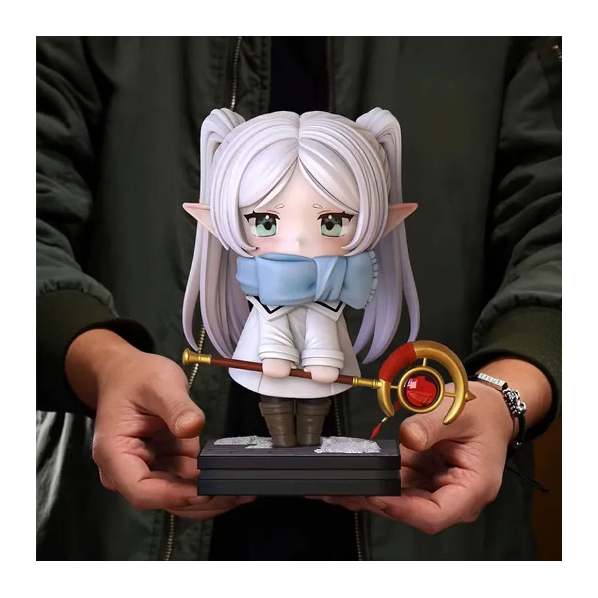 Bandai Beyond Journey's End Animation Lillian Modellfigur aus Kunstharz, mehrfarbig, handgefertigte Schreibtisch-Dekoration - Bild 2