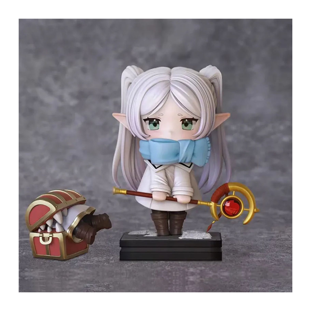 Bandai Beyond Journey's End Animation Lillian Modellfigur aus Kunstharz, mehrfarbig, handgefertigte Schreibtisch-Dekoration - Bild 3