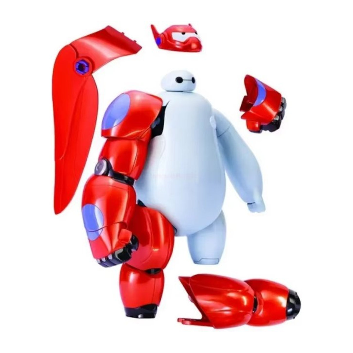 Bandai Big Hero 6 Baymax Actionfigur aus Kunststoff in Weiß, Höhe: 18 cm - Bild 1