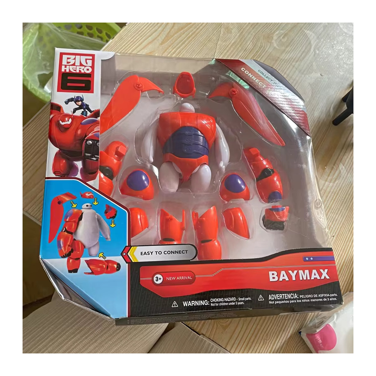 Bandai Big Hero 6 Baymax Actionfigur aus Kunststoff in Weiß, Höhe: 18 cm - Bild 6