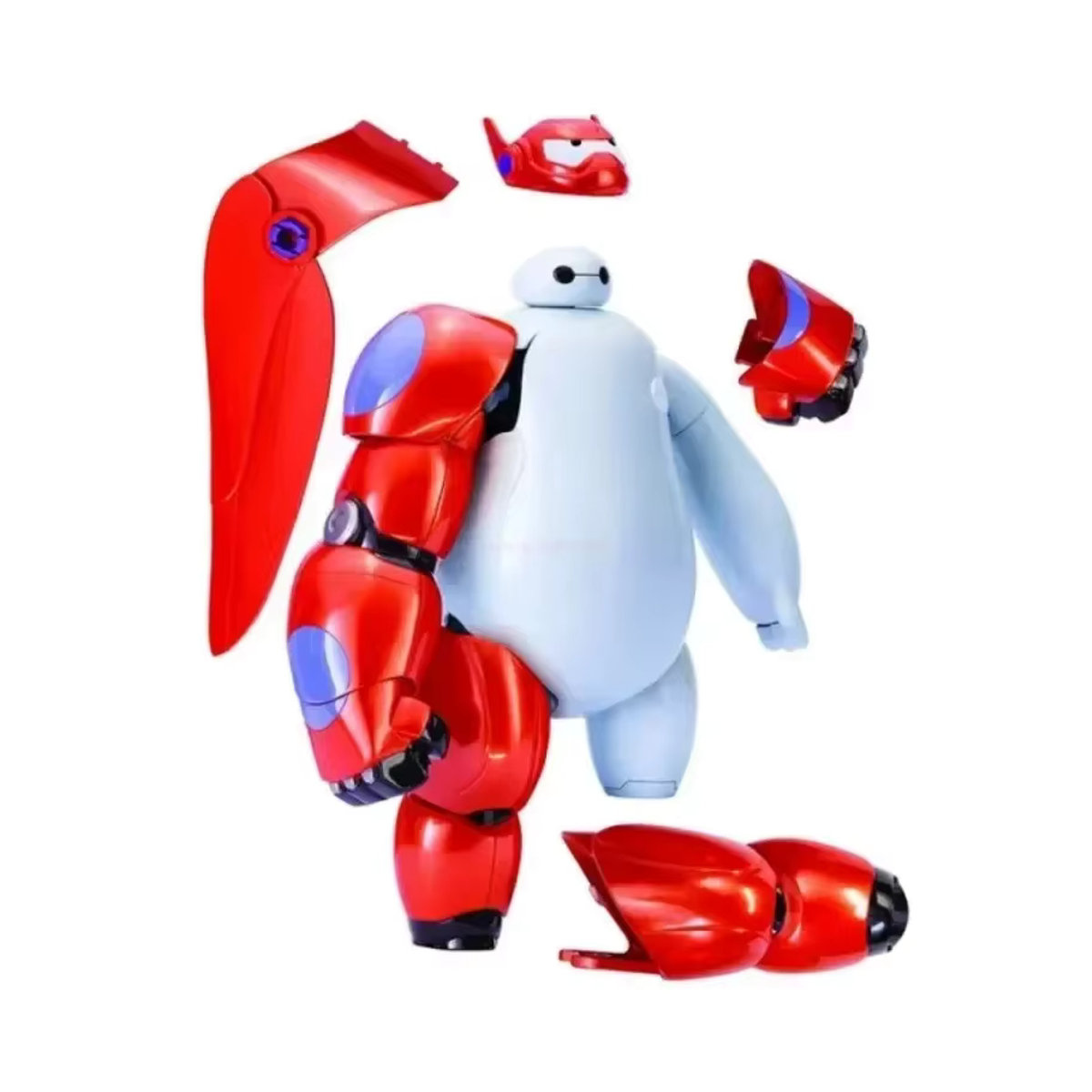 Bandai Big Hero 6 Baymax Actionfigur aus Kunststoff in Weiß, Höhe: 18 cm - Bild 7