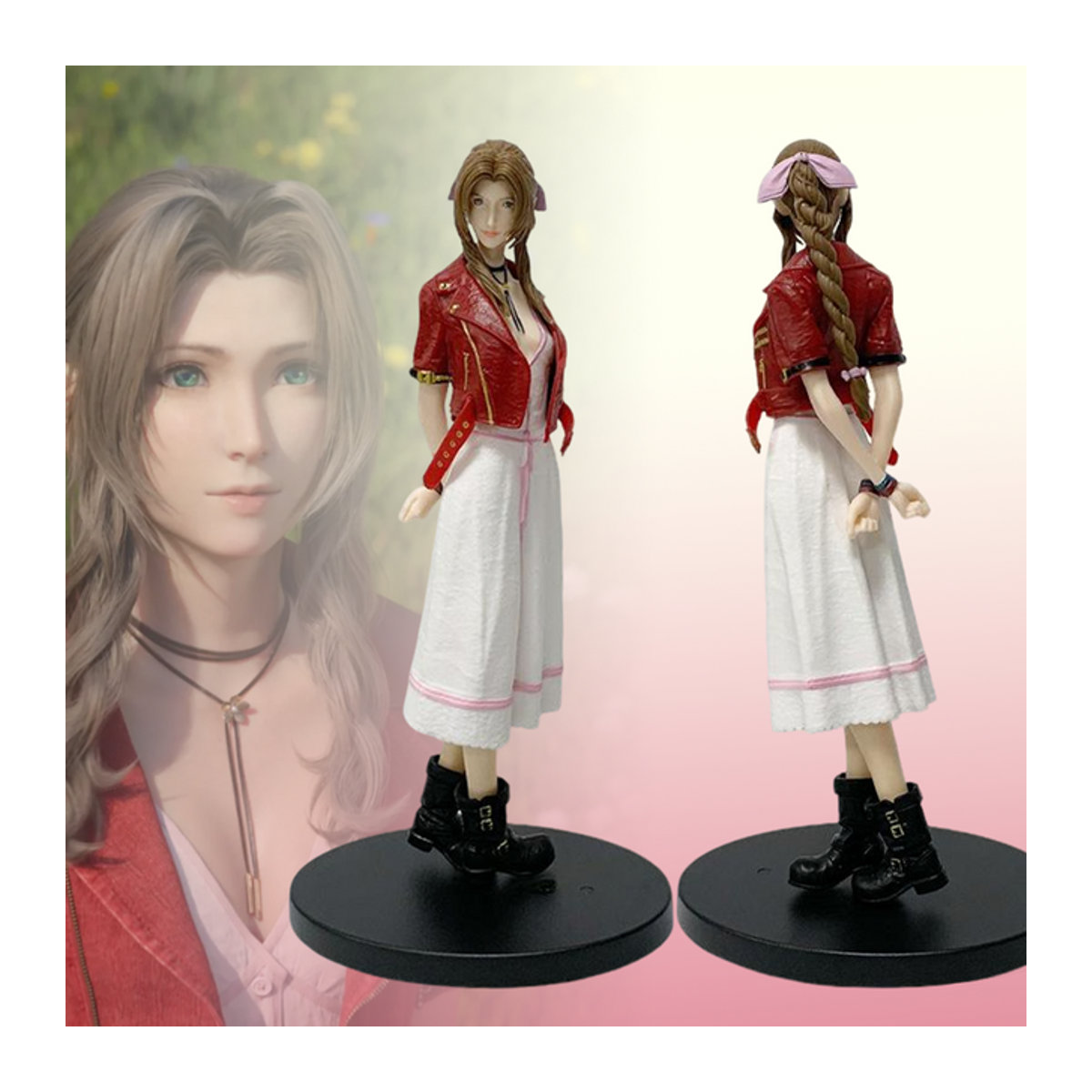 Bandai Bishoujo Anime Figur aus Kunststoff in mehrfarbigem Design als stehendes Desktop Ornament zur Raumdekoration - Bild 1