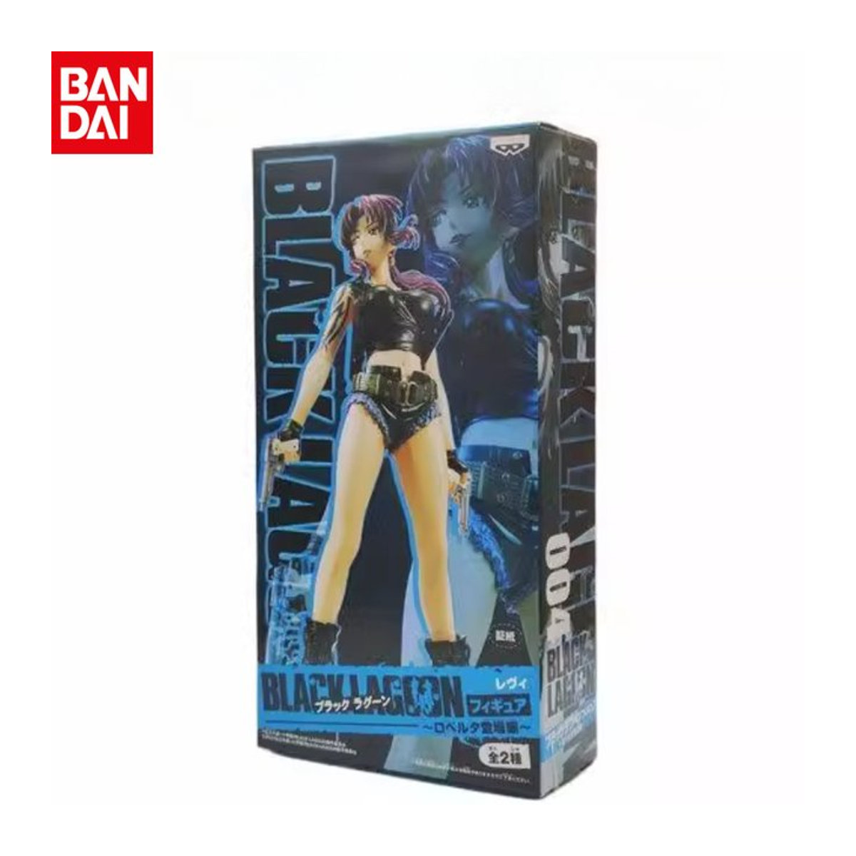 Bandai Black Lagoon Anime Figur Revy Rebecca Action Modell Sammlerstück in Schwarz und Mehrfarbig aus Kunststoff - Bild 1