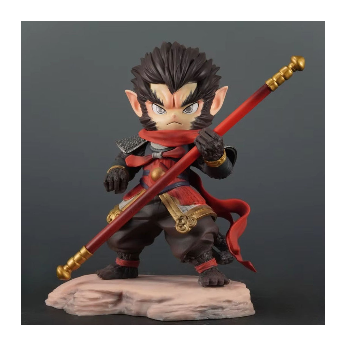 Bandai Black Myth Wukong Actionfigur aus Kunststoff, Schwarz und Mehrfarbig, Höhe: 16 cm - Bild 2