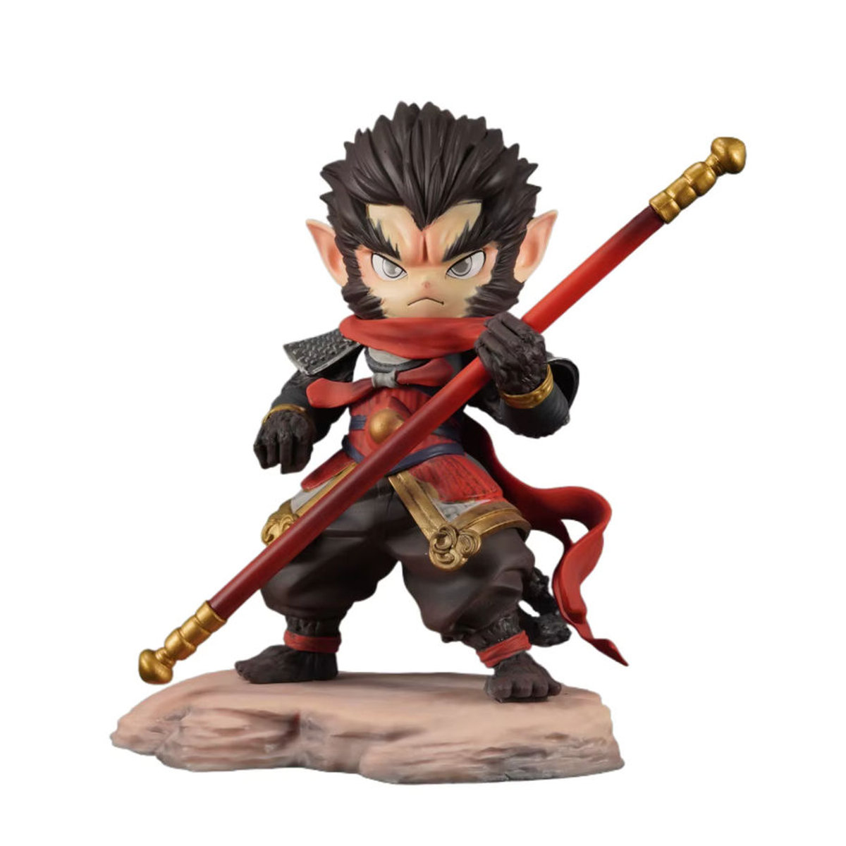 Bandai Black Myth Wukong Actionfigur aus Kunststoff, Schwarz und Mehrfarbig, Höhe: 16 cm - Bild 3