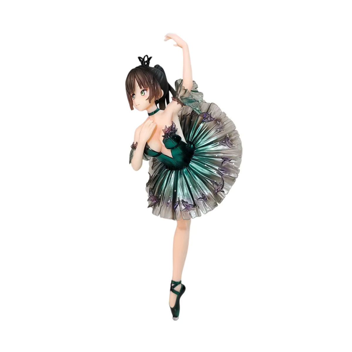 Bandai Black Swan Anime Girl GK Figur in Ballettpose, mehrfarbige PVC-Sammlerfigur aus Kunststoff für deine Dekoration - Bild 2