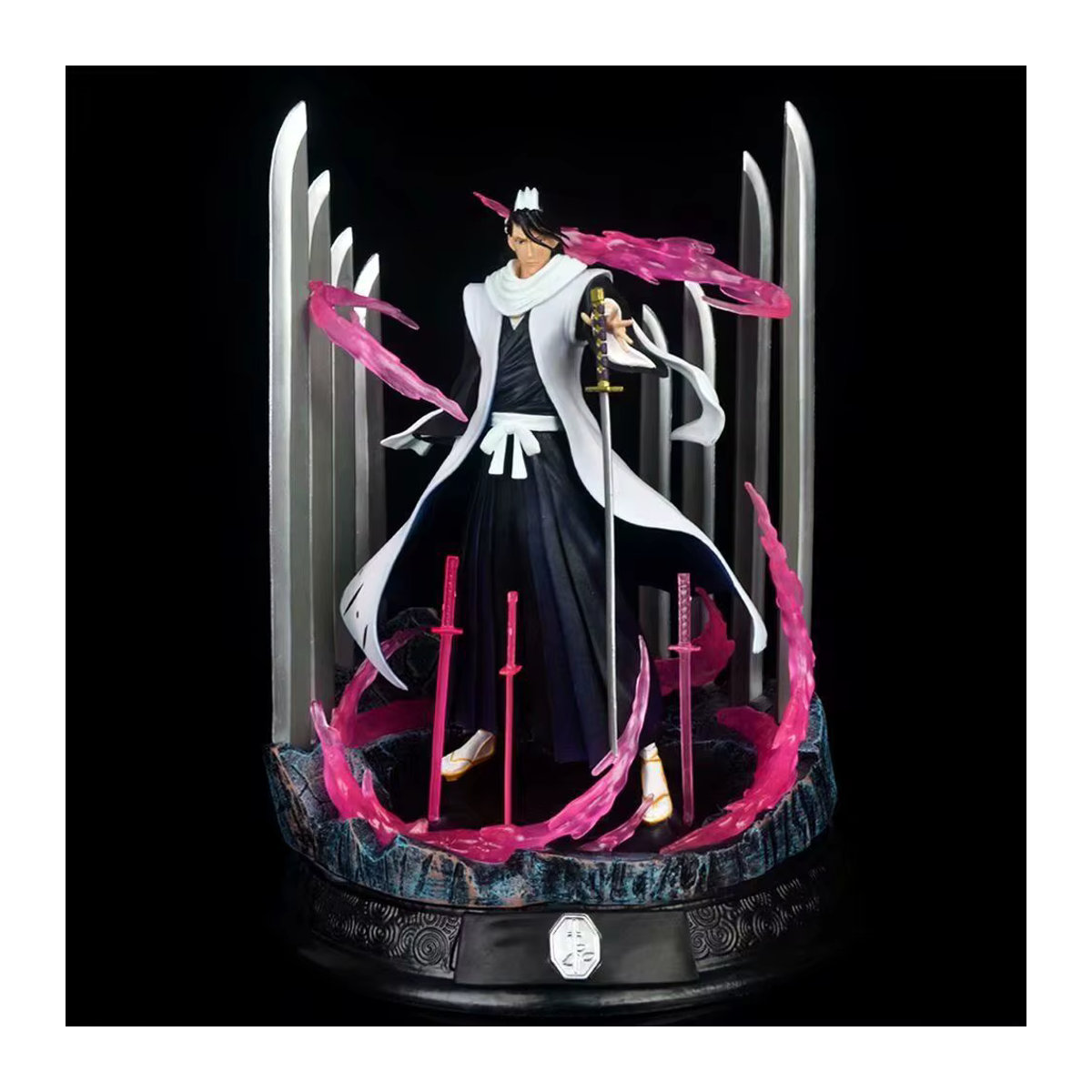 Bandai Bleach Anime Actionfigur Kuchiki Byakuya aus PVC, mehrfarbig, Höhe: 32 cm - Bild 2