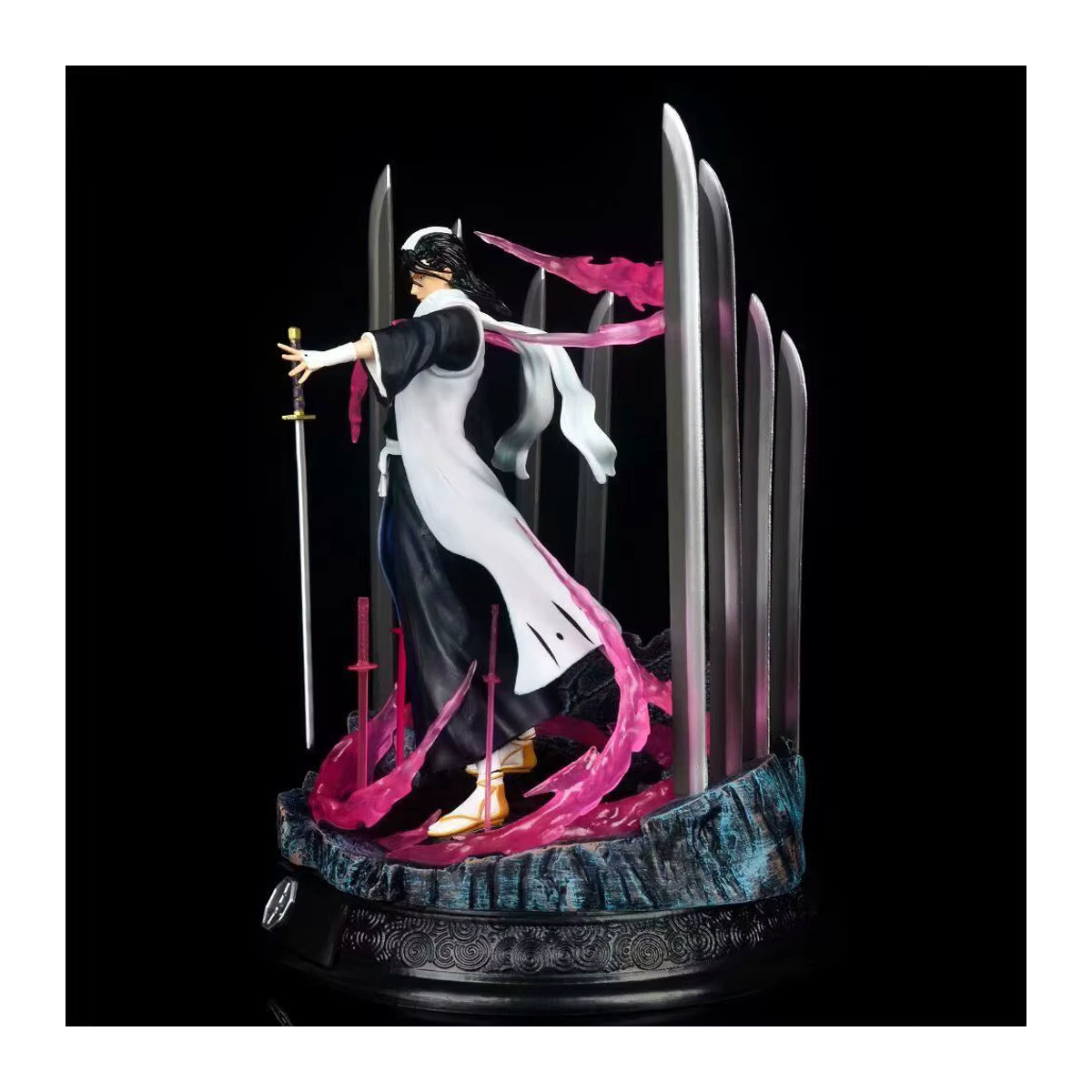 Bandai Bleach Anime Actionfigur Kuchiki Byakuya aus PVC, mehrfarbig, Höhe: 32 cm - Bild 4