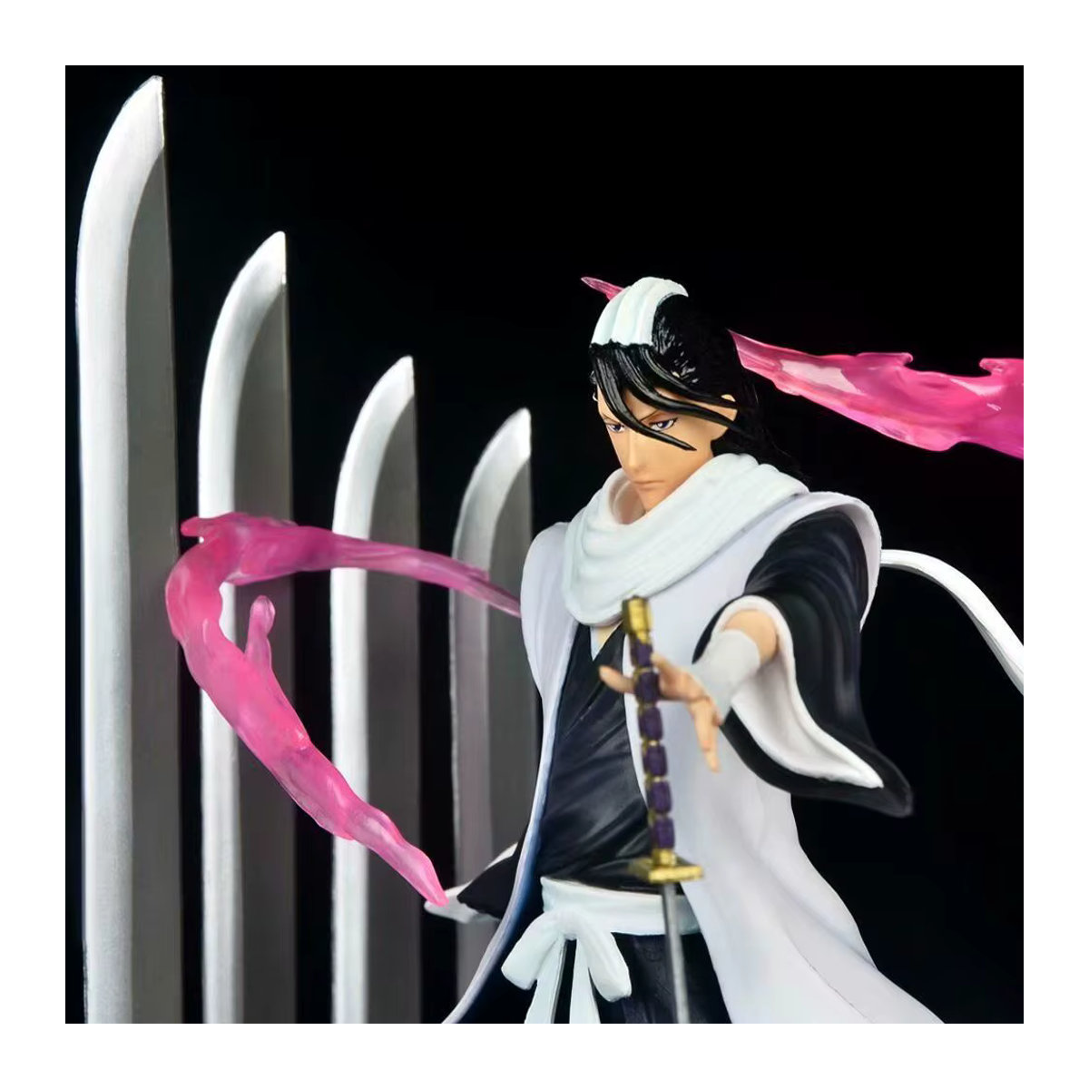 Bandai Bleach Anime Actionfigur Kuchiki Byakuya aus PVC, mehrfarbig, Höhe: 32 cm - Bild 6