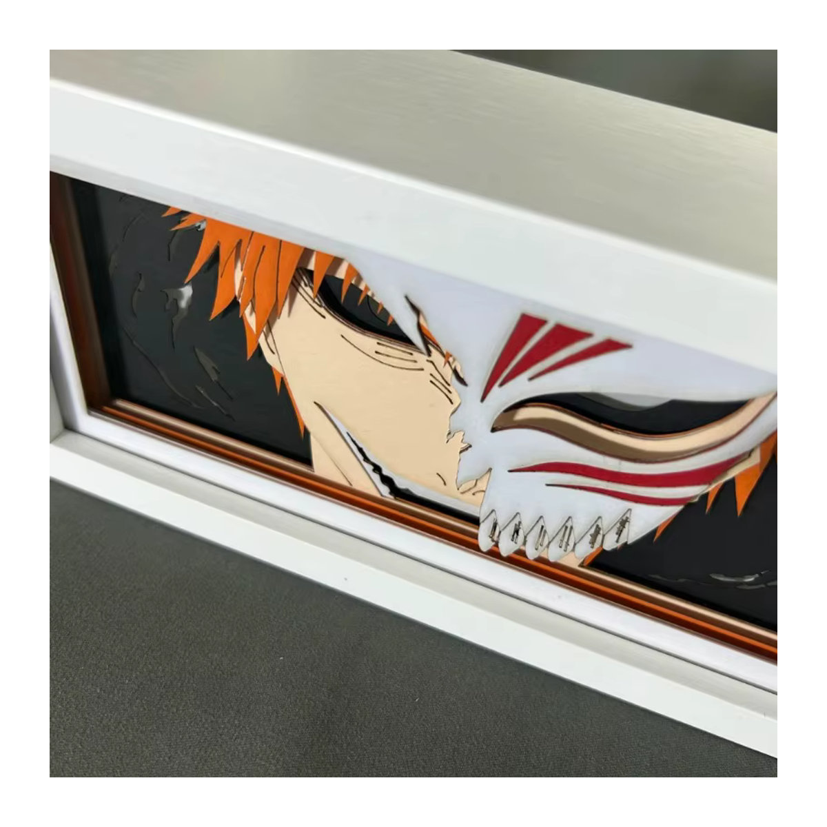 Bandai BLEACH Anime LED Papier Carving Schattenbox Bunt zur Schlafzimmer Dekoration - Bild 3