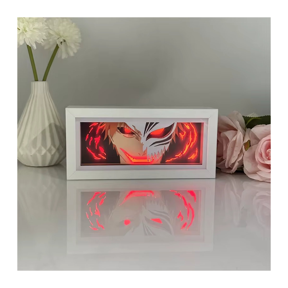 Bandai BLEACH Anime LED Papier Carving Schattenbox Bunt zur Schlafzimmer Dekoration - Bild 5