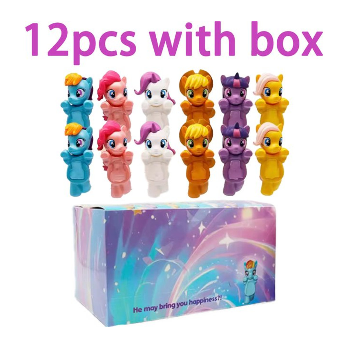 Bandai Blind Box Anime-Figuren Ornamente aus Kunststoff in Mehrfarbig für Fans - Bild 1