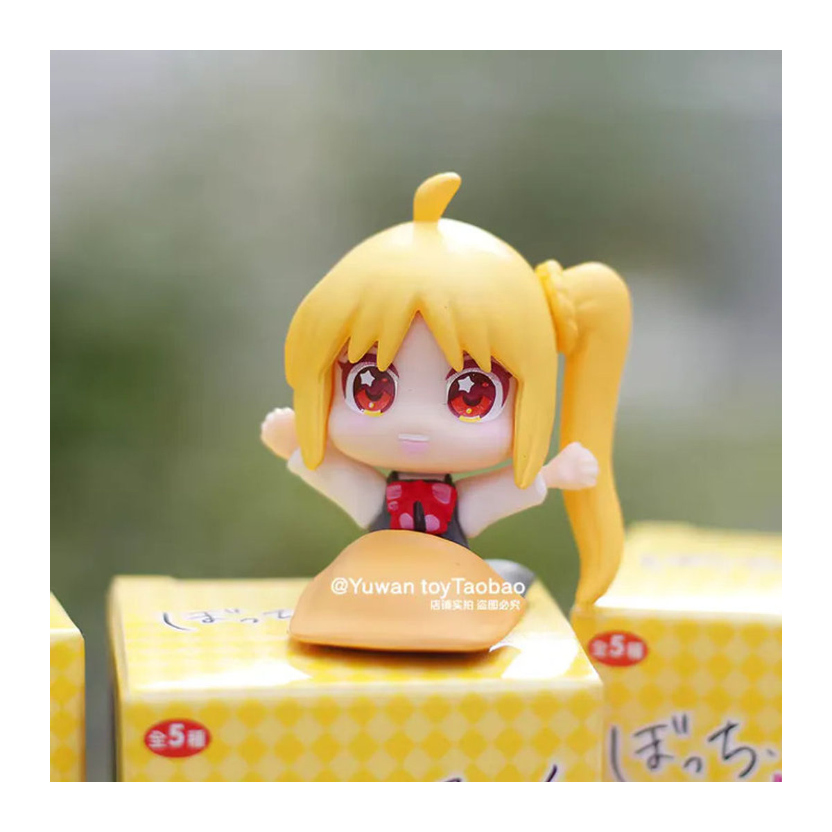 Bandai BOCCHI THE ROCK! Anime-Figur Blind Box Q-Version Hitori Gotoh Ryo Yamada Nijika Ijichi Actionfigur aus Kunststoff, mehrfarbig - Bild 4