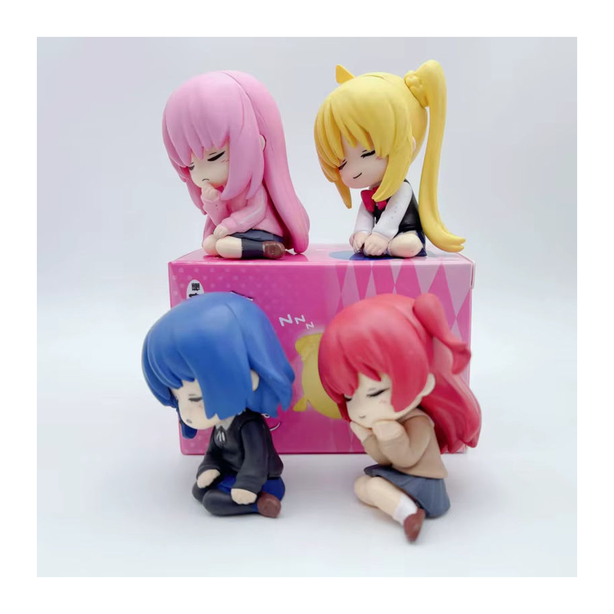 Bandai Bocchi The Rock! Schlafende Serie Gashapon Figurenmodell mehrfarbig - Bild 3
