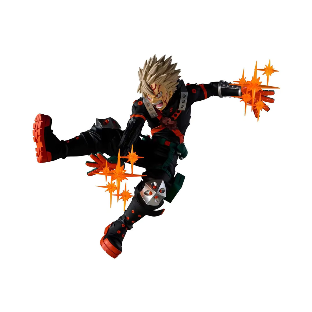 Bandai Boku no Hero Academia Anime Figuren Bakugou Katsuki Midoriya Izuku und Todoroki Shoto aus Kunststoff, mehrfarbig - Bild 5