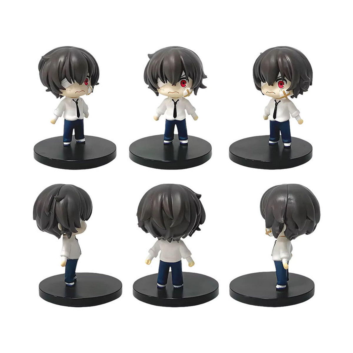Bandai Bungo Stray Dogs Dazai Osamu Figur, mehrfarbig, Höhe: 7 cm - Bild 2