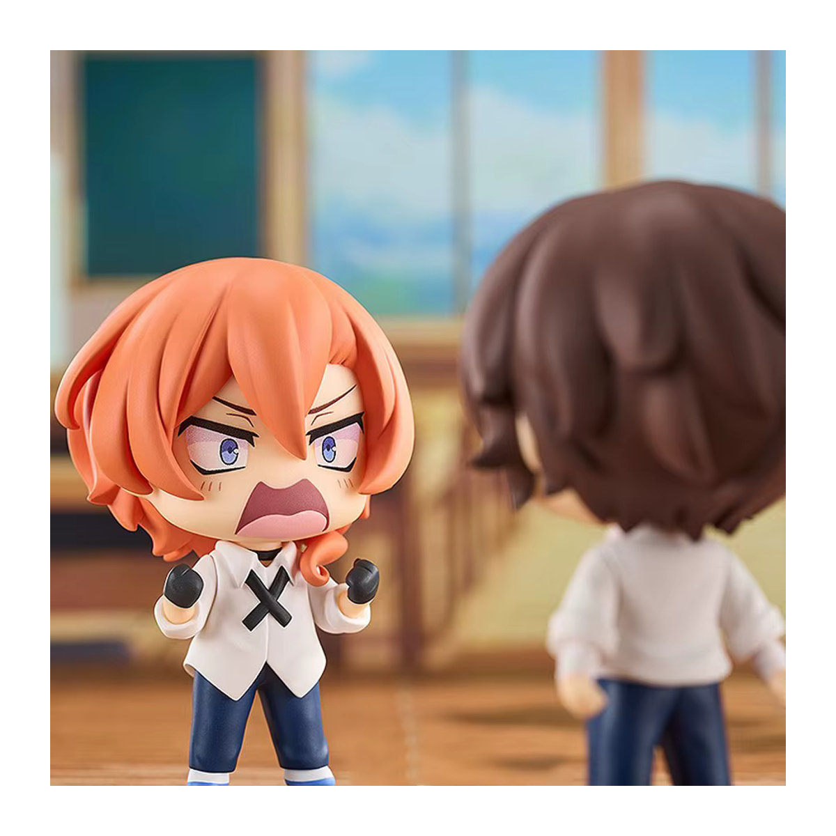Bandai Bungou Stray Dogs Anime Figur Dazai Osamu und Nakahara Chuuya Sammelmodell aus Kunststoff, mehrfarbig, Höhe: 7 cm - Bild 4