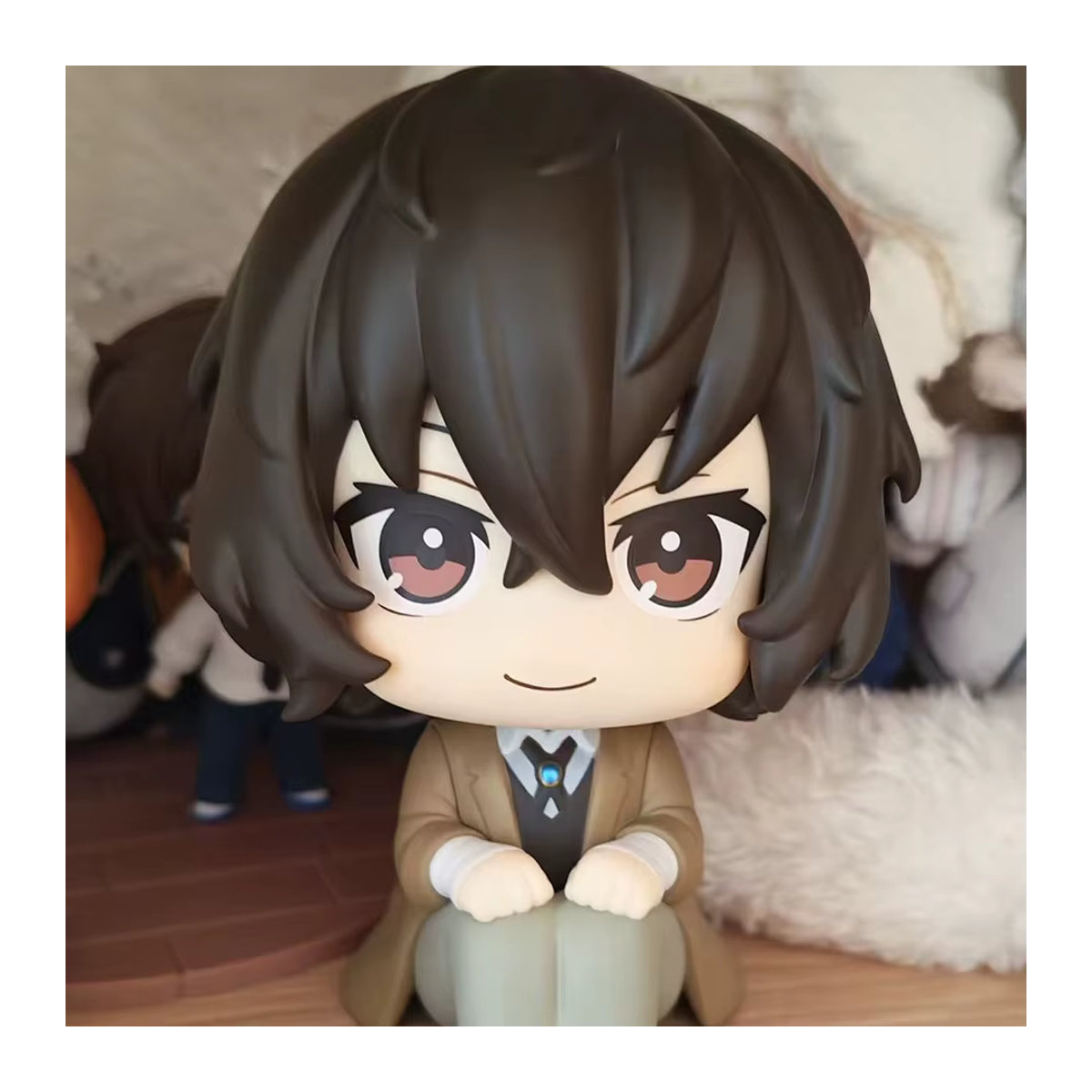 Bandai Bungou Stray Dogs Look Up Anime-Figur Nakajima Atsushi und Dazai Osamu Q-Version aus Kunststoff, mehrfarbig, Höhe: 10 cm - Bild 3
