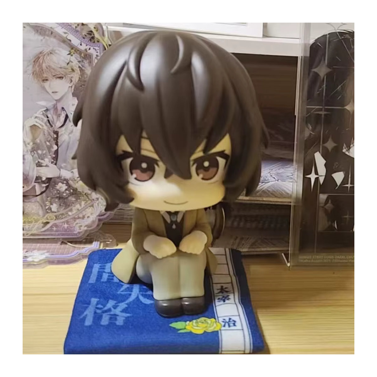 Bandai Bungou Stray Dogs Look Up Anime-Figur Nakajima Atsushi und Dazai Osamu Q-Version aus Kunststoff, mehrfarbig, Höhe: 10 cm - Bild 4