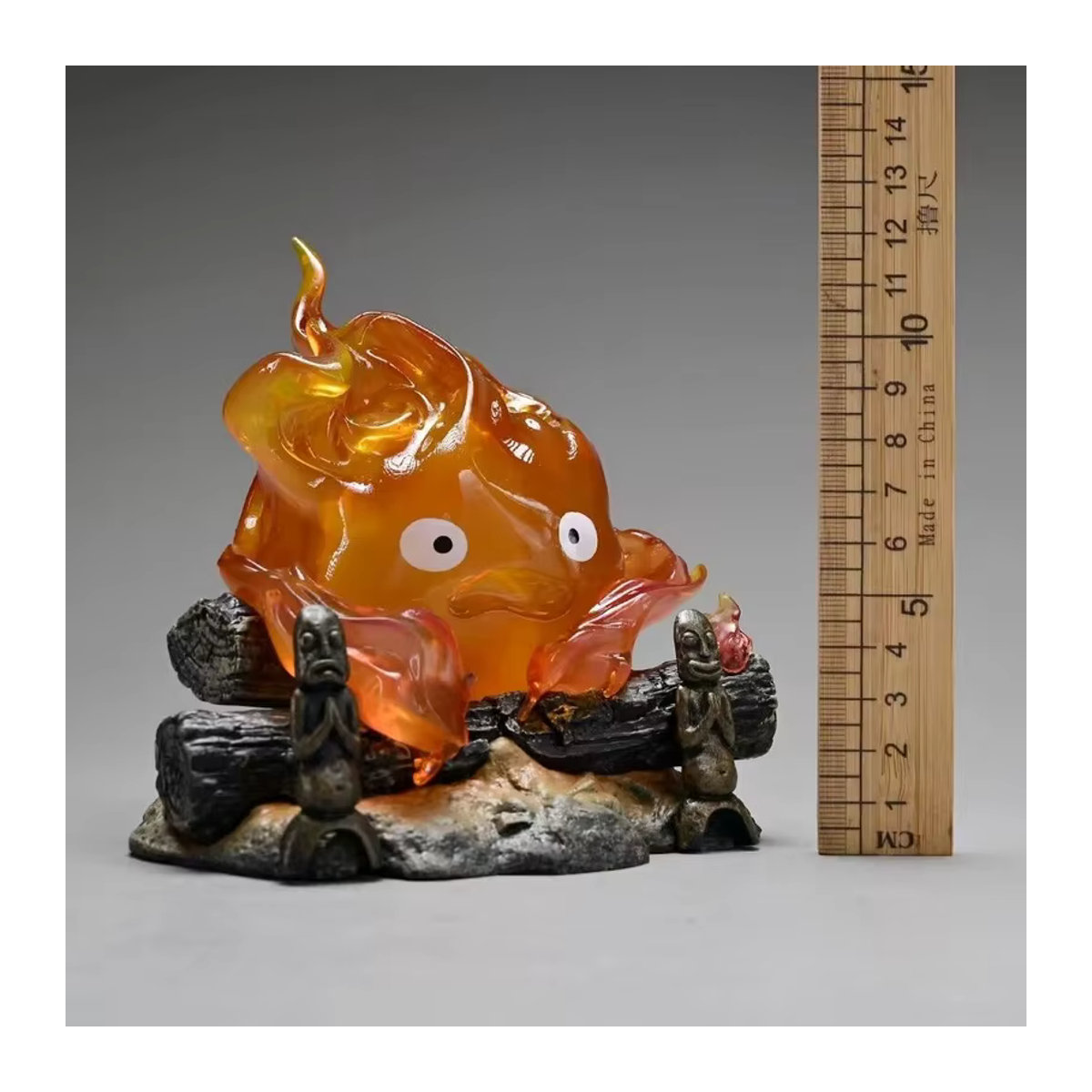 Bandai Calcifer Actionfigur aus PVC in Orange, Modellhöhe: 12 cm - Bild 3
