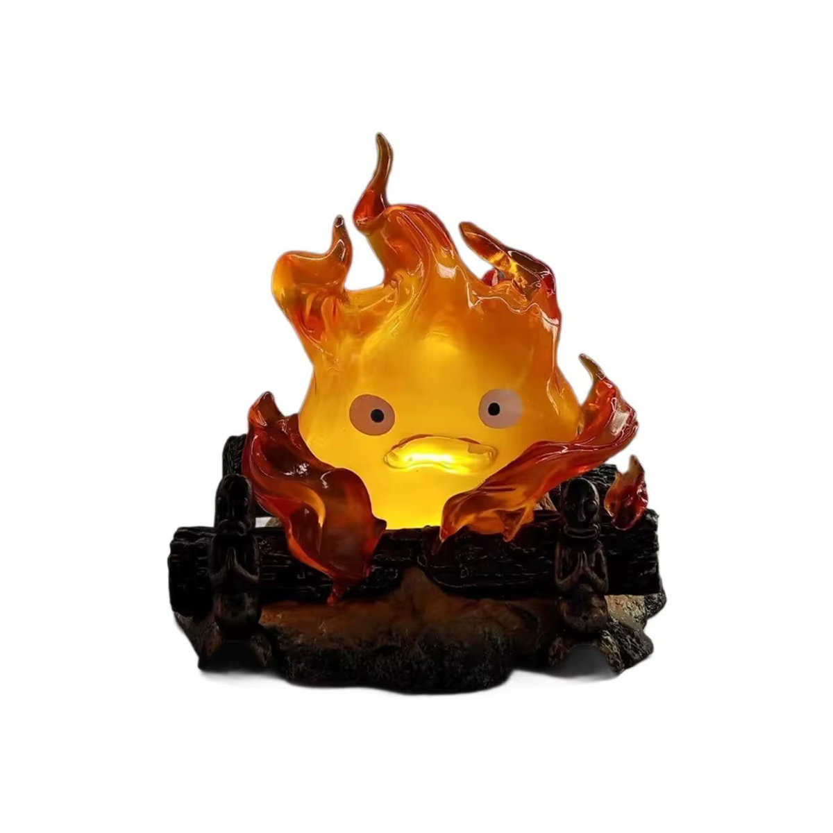 Bandai Calcifer Actionfigur aus PVC in Orange, Modellhöhe: 12 cm - Bild 6