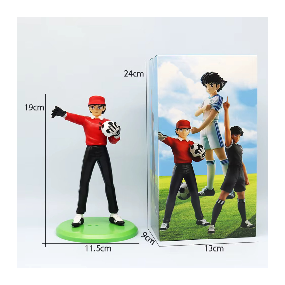 Bandai Captain Tsubasa Anime-Figur Ozora Tsubasa Actionfigur aus Kunststoff, mehrfarbig, Höhe: 18 cm - Bild 5