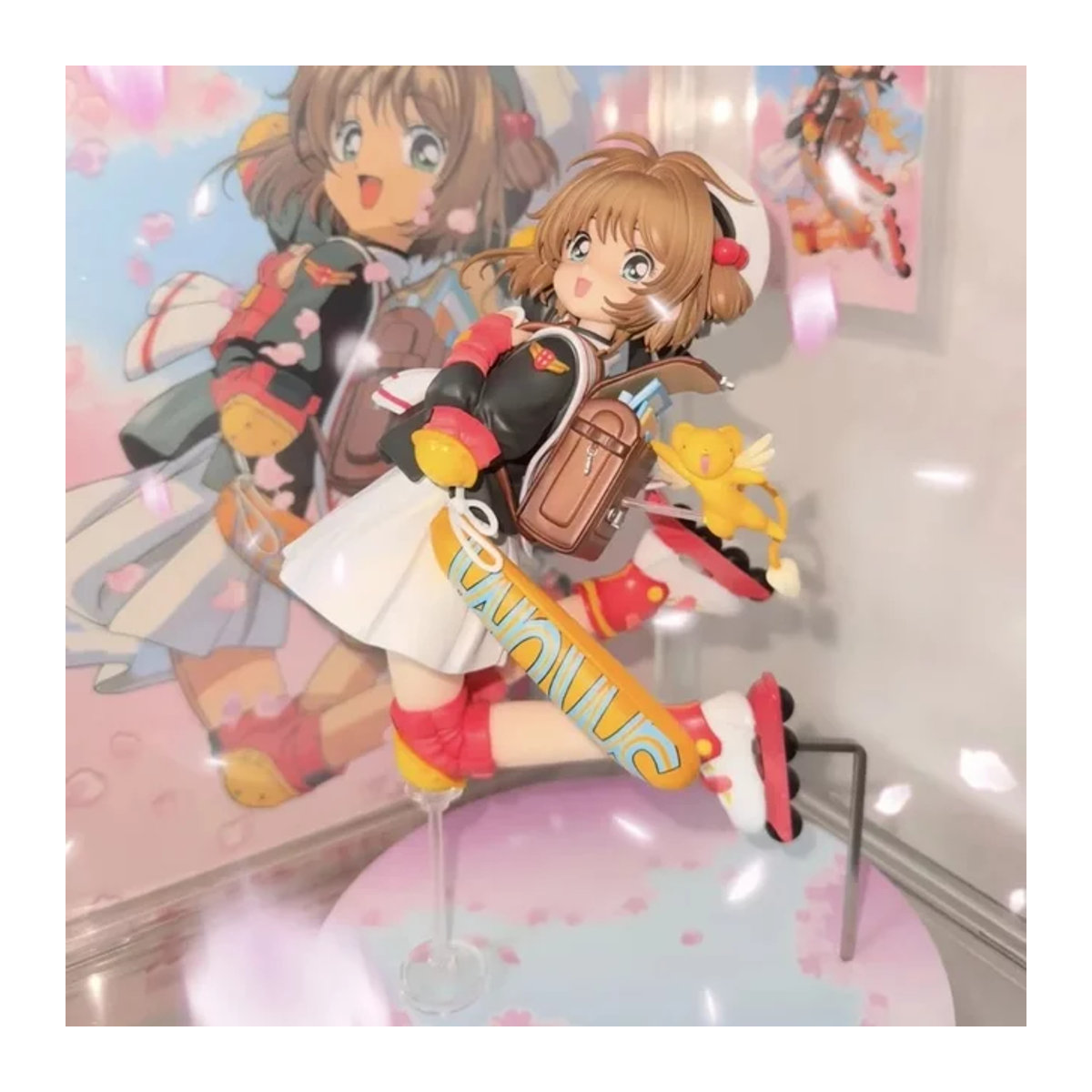 Bandai Card Captor Sakura Anime Figur Kinomoto Sakura Statue, mehrfarbig, Höhe: 17 cm - Bild 1