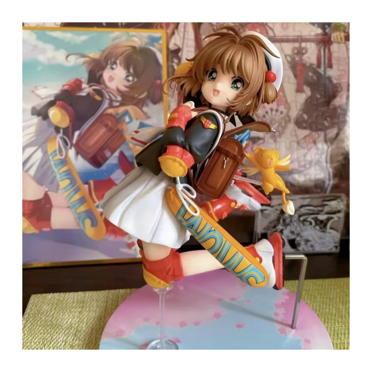 Bandai Card Captor Sakura Anime Figur Kinomoto Sakura Statue, mehrfarbig, Höhe: 17 cm - Bild 2