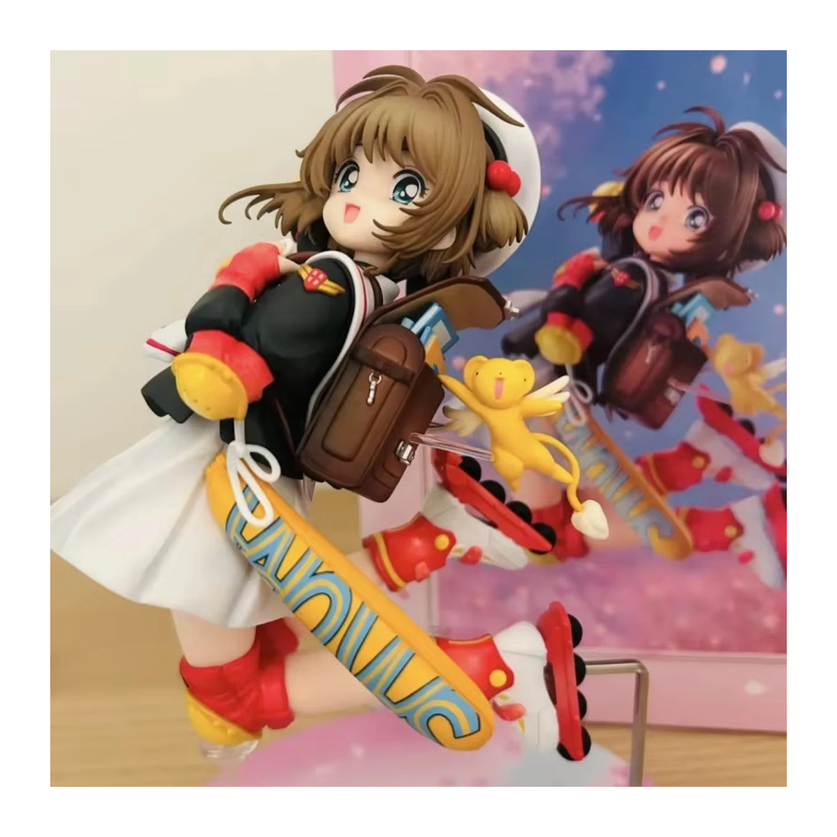 Bandai Card Captor Sakura Anime Figur Kinomoto Sakura Statue, mehrfarbig, Höhe: 17 cm - Bild 3