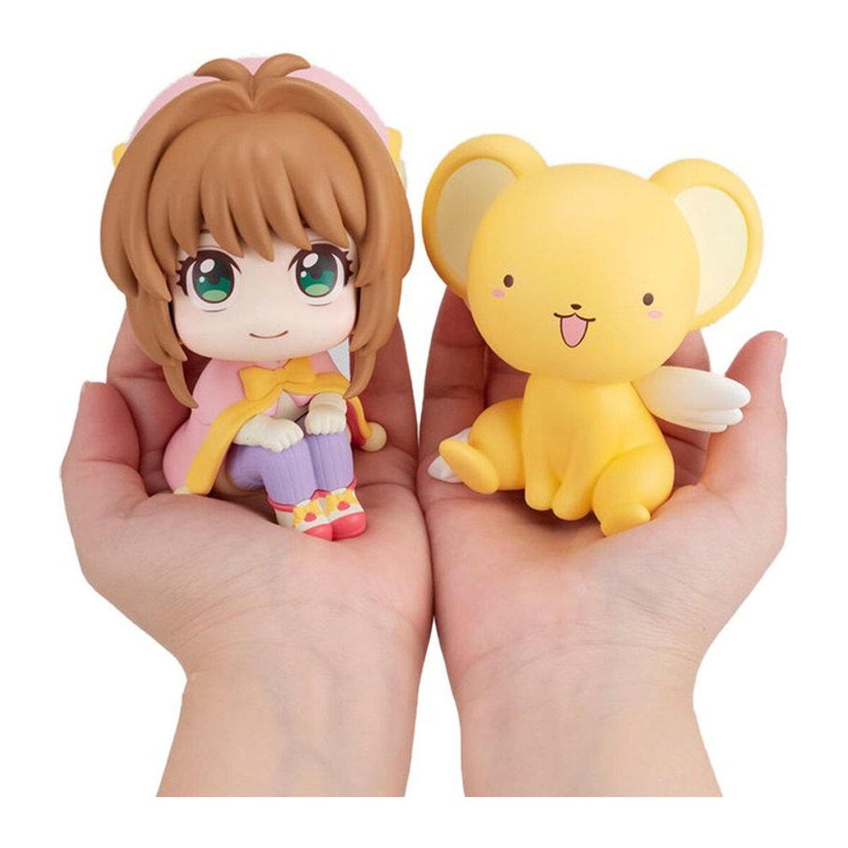 Bandai Card Captor Sakura Anime Figur Look Up Kinomoto Sakura mit Cerberus, mehrfarbig, Höhe: 10 cm - Bild 1