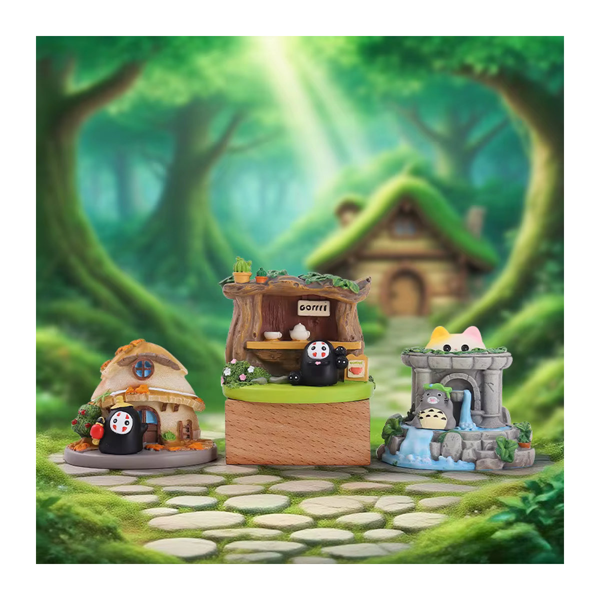 Bandai Cartoon Blind Box Anime Figur aus Kunstharz, mehrfarbig, dekoratives Desktop Ornament für Kinder und Erwachsene - Bild 4