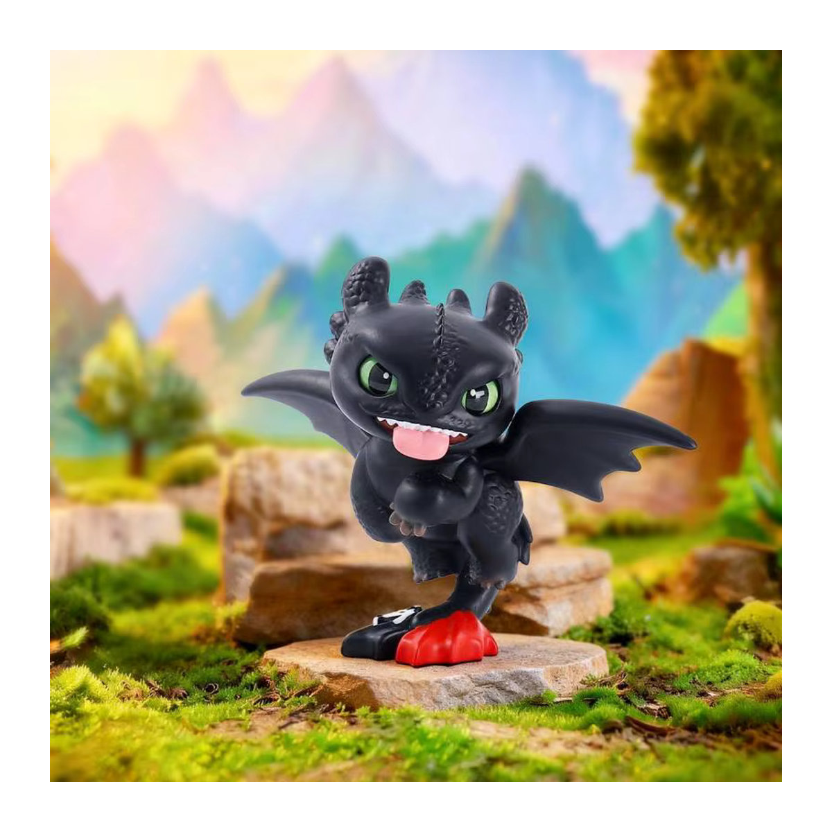 Bandai Cartoon-Drachen Blind Box Zahnlos Actionfiguren aus Kunststoff in Mehrfarbig als kreative Mystery Box für Teenager - Bild 6