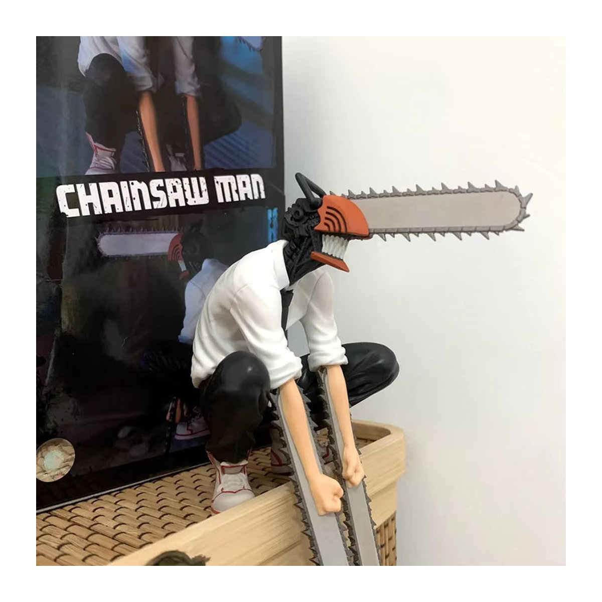 Bandai Chainsaw Man Anime Figur Denji Action Figure aus Kunststoff, mehrfarbig, Höhe: 14 cm - Bild 2