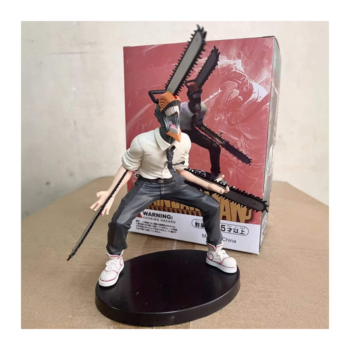 Bandai Chainsaw Man Anime Figur Power Action Figure aus Kunststoff, mehrfarbig - Bild 1