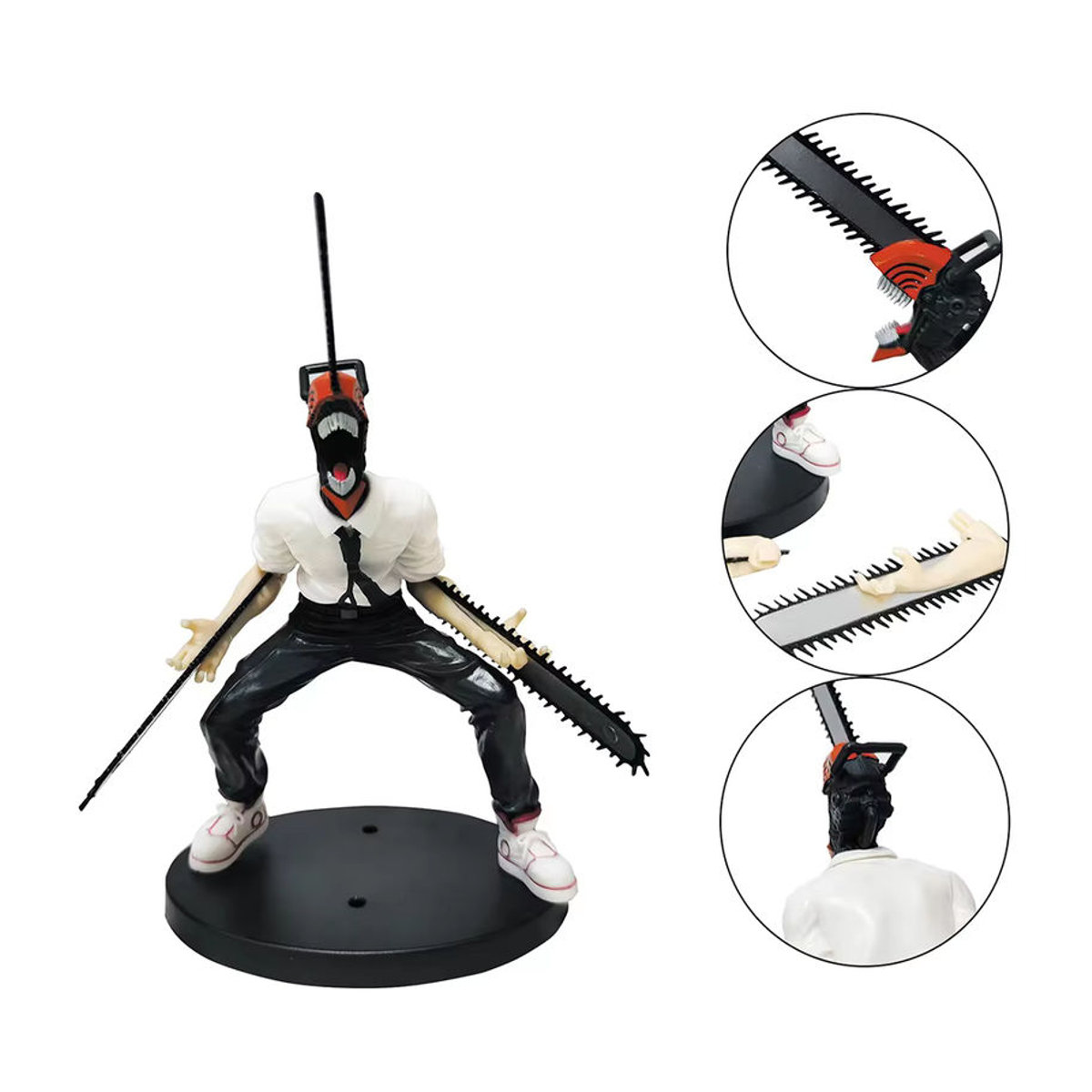 Bandai Chainsaw Man Anime Figur Power Action Figure aus Kunststoff, mehrfarbig - Bild 4